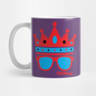 Triple Crown & Specs (Red, Teal, Black) Mug